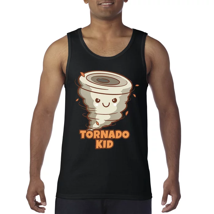 Cute Funny Tornado Active Tank Top