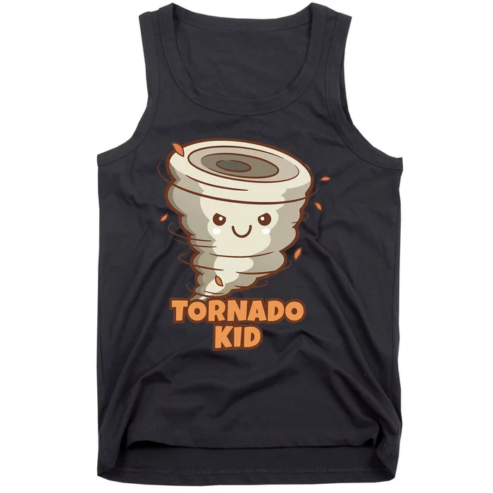 Cute Funny Tornado Active Tank Top