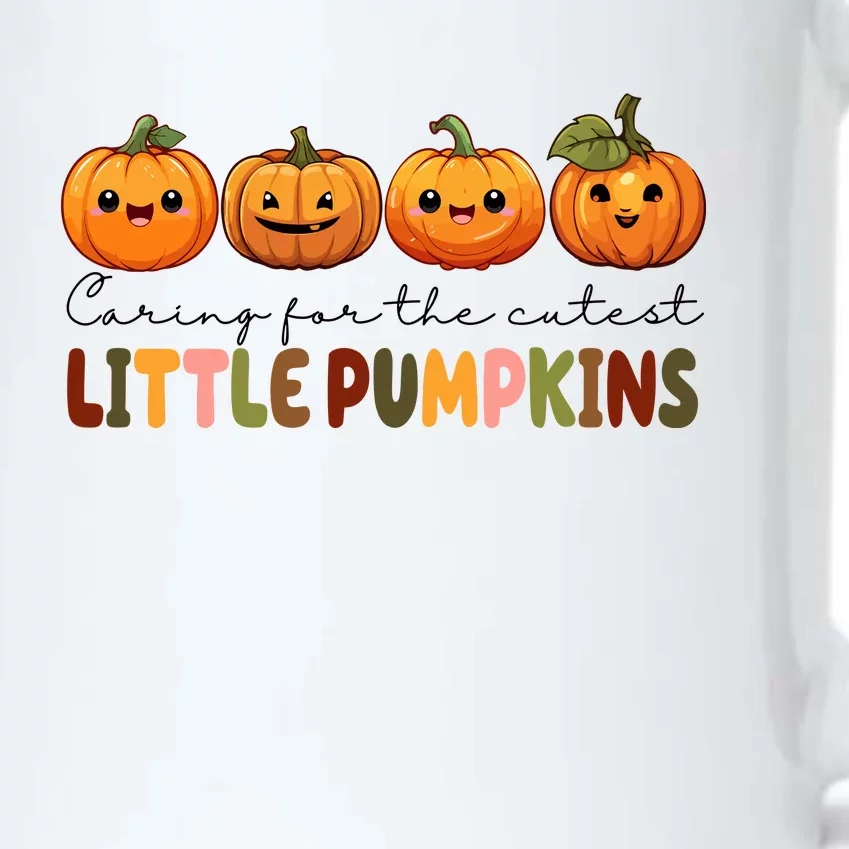 Caring For The Cutest Little Pumpkins Black Color Changing Mug