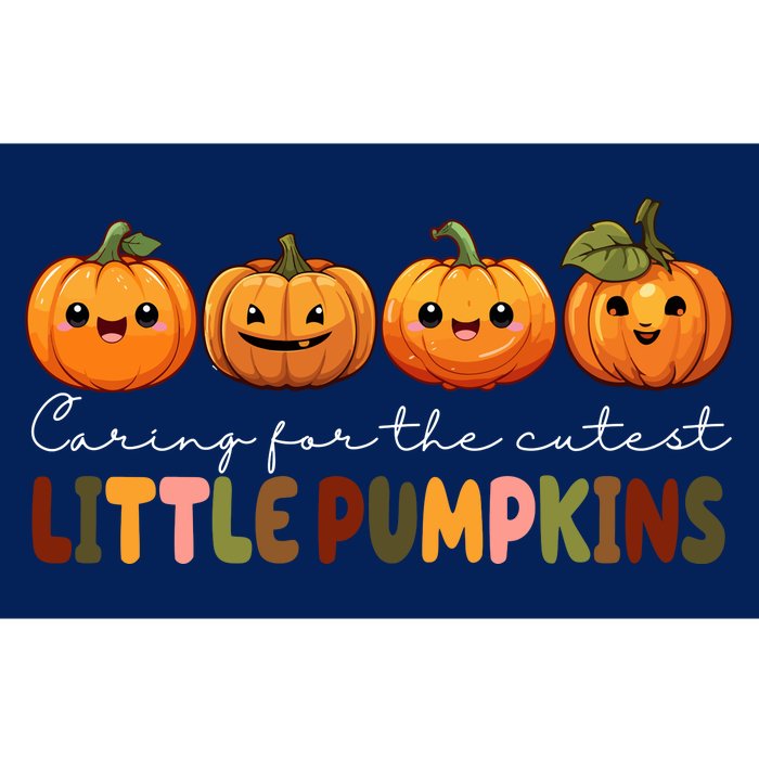 Caring For The Cutest Little Pumpkins Bumper Sticker