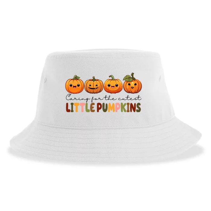 Caring For The Cutest Little Pumpkins Sustainable Bucket Hat