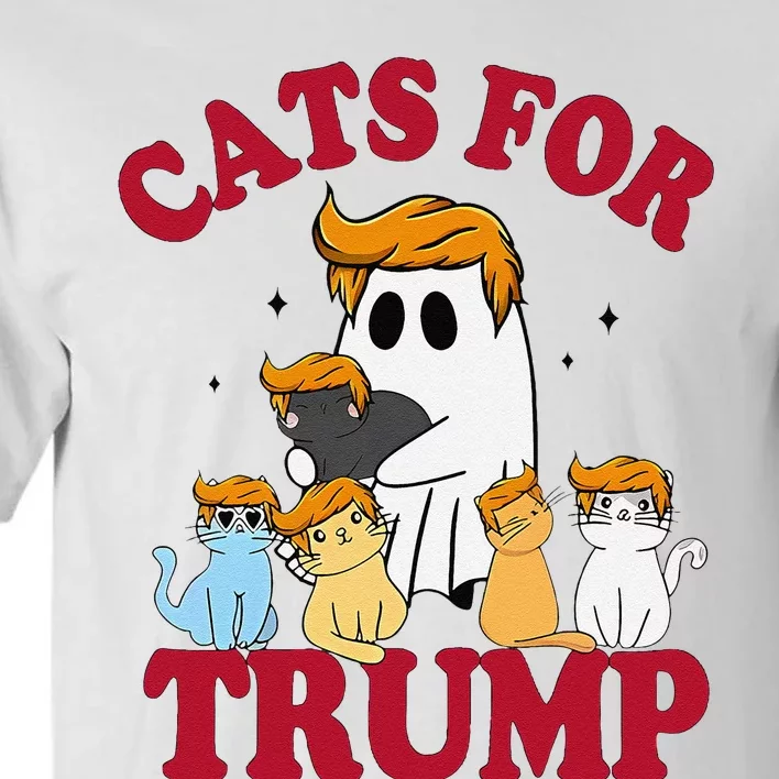 Cats For Trump 2024 Election Make Pets Safe Again Tall T-Shirt