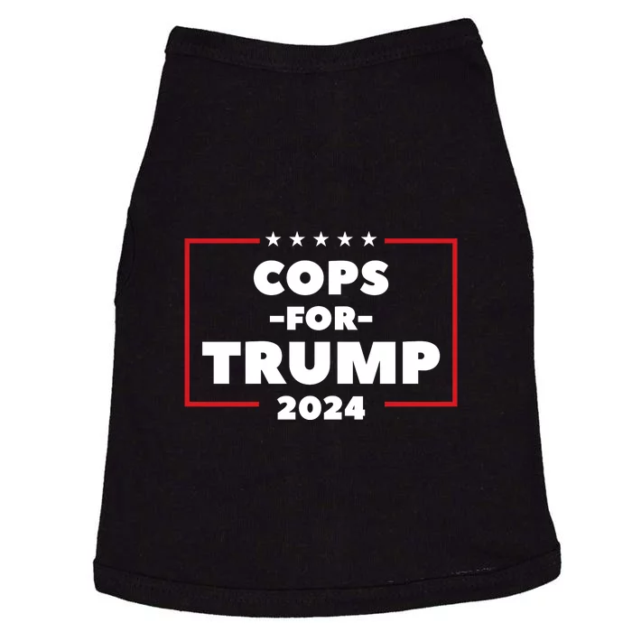 Cops For Trump 2024 Doggie Tank