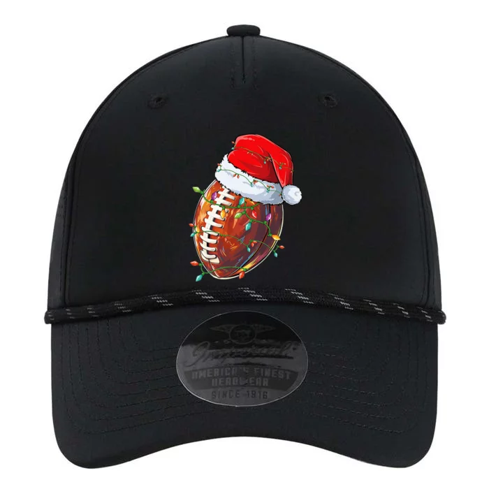 Christmas Football Team Santa Sports Design Performance The Dyno Cap