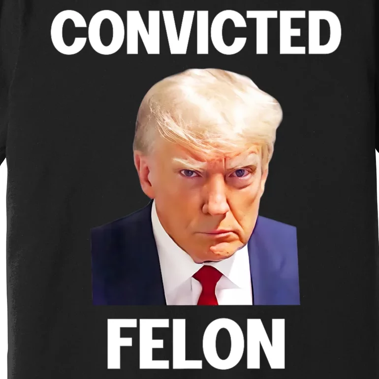 Convicted Felon Trump 2024 Premium T-Shirt