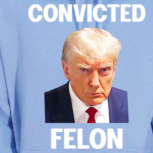 Convicted Felon Trump 2024 Unisex Surf Hoodie