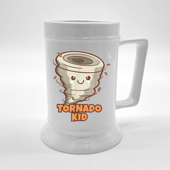 Cute Funny Tornado Kids Active Toddlers Boys Girls Cute Gift Cute Gift Front & Back Beer Stein