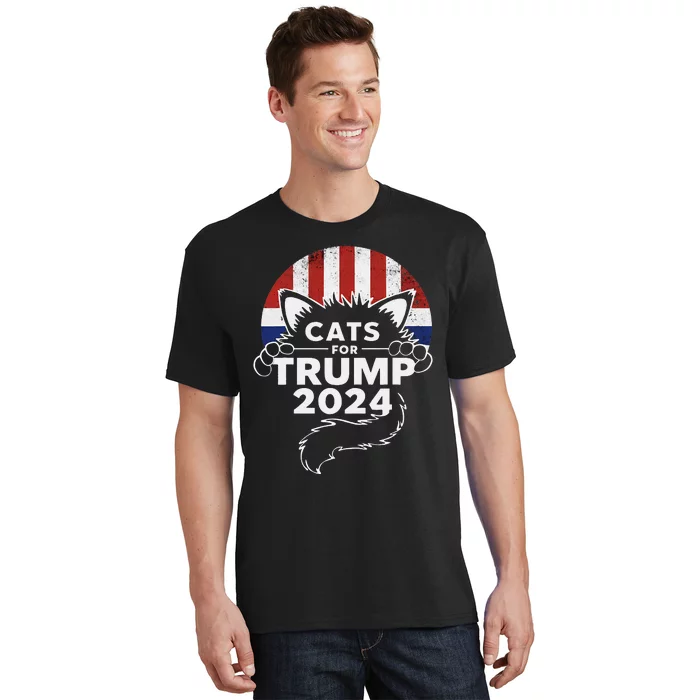 Cats For Trump 2024 T-Shirt