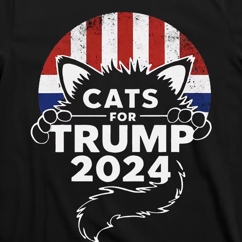 Cats For Trump 2024 T-Shirt