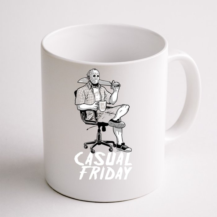 Casual Friday The 13th Front & Back Coffee Mug