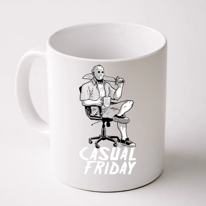 Casual Friday The 13th Front & Back Coffee Mug