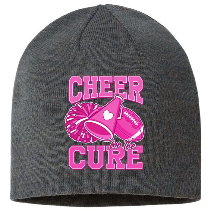 Cheer For The Cure Breast Cancer Awareness Cheerleader 8 1/2in Sustainable Knit Beanie