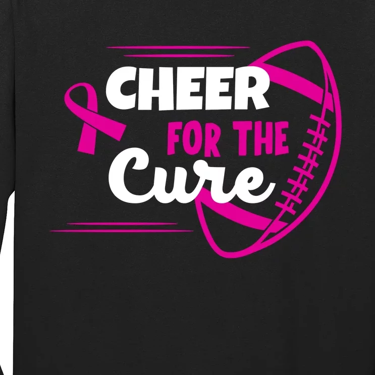 Cheer For The Cure Breast Cancer Awareness Long Sleeve Shirt