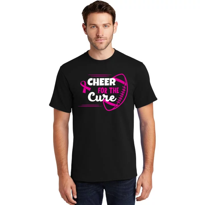 Cheer For The Cure Breast Cancer Awareness Tall T-Shirt