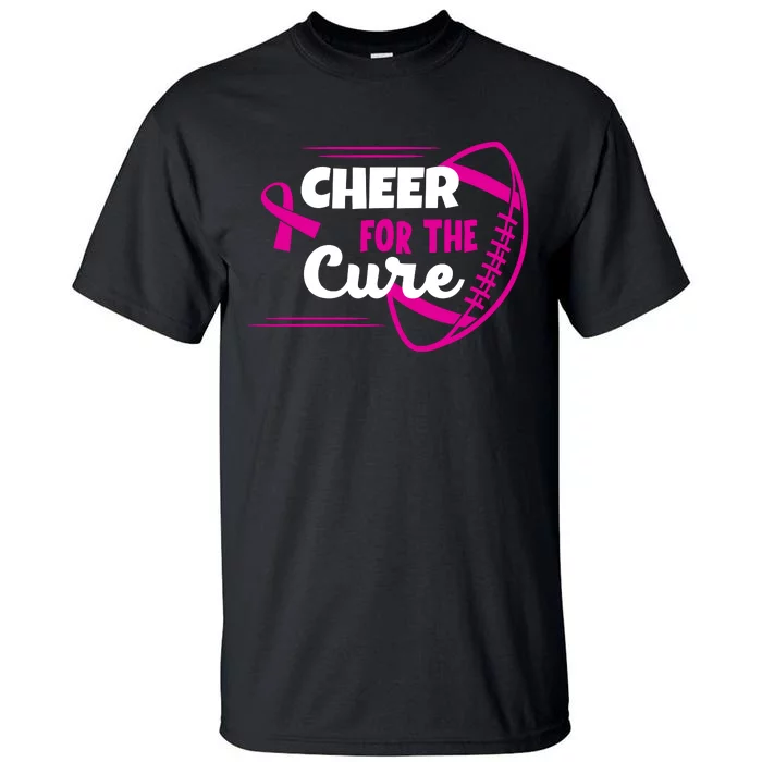 Cheer For The Cure Breast Cancer Awareness Tall T-Shirt