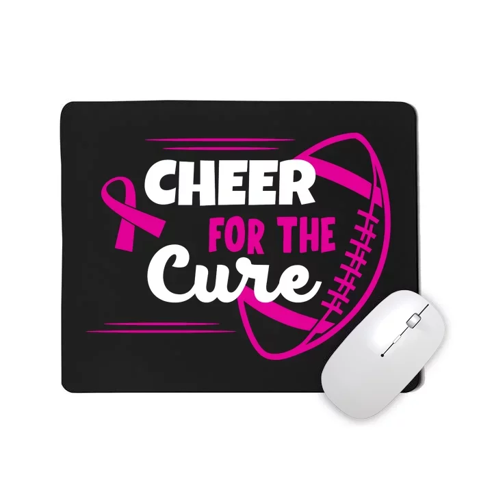 Cheer For The Cure Breast Cancer Awareness Mousepad