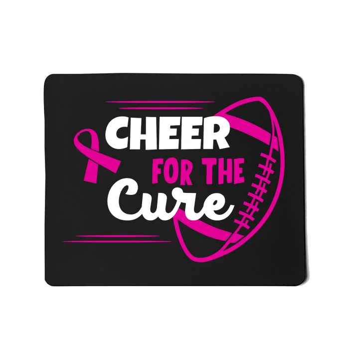 Cheer For The Cure Breast Cancer Awareness Mousepad