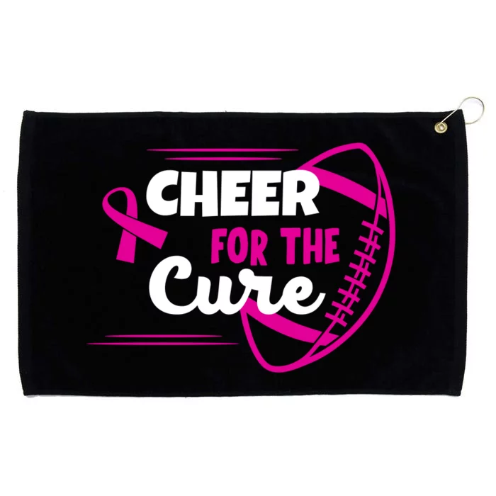 Cheer For The Cure Breast Cancer Awareness Grommeted Golf Towel