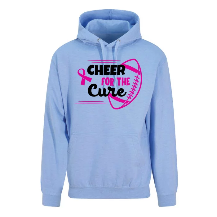 Cheer For The Cure Breast Cancer Awareness Unisex Surf Hoodie