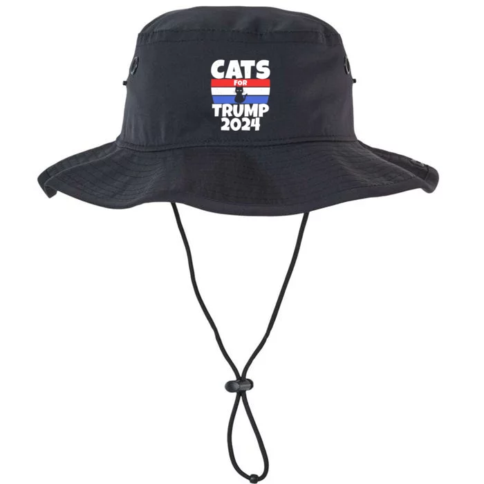 Cats For Trump 2024 Cat Owner Republican Cool Gift Legacy Cool Fit Booney Bucket Hat