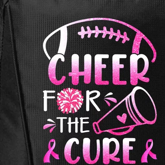 Cheer For The Cure Breast Cancer Awareness City Backpack