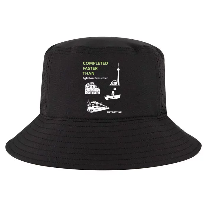 Completed Faster Than Eglinton Crosstown Metrostinx Cool Comfort Performance Bucket Hat