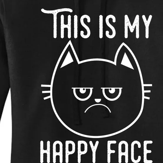 Cat Funny T Graphic Women's Pullover Hoodie