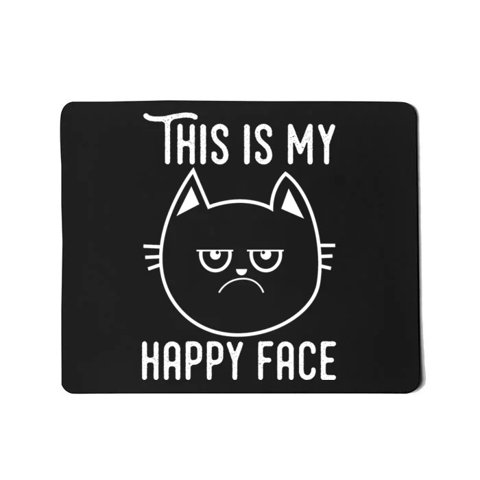 Cat Funny T Graphic Mousepad