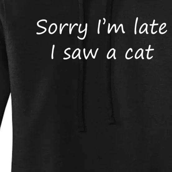 Cat Funny T Women's Pullover Hoodie