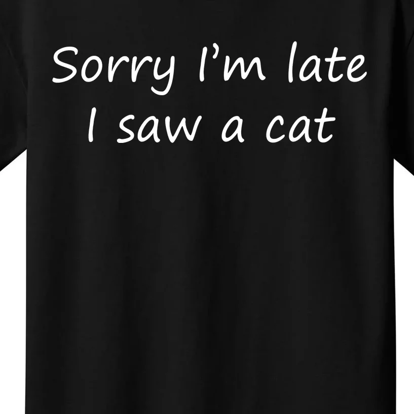 Cat Funny T Kids T-Shirt