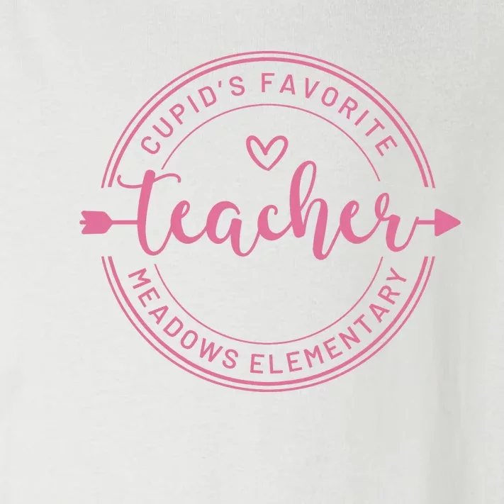 CupidS Favorite Teacher Meadows Elementary Toddler Long Sleeve Shirt