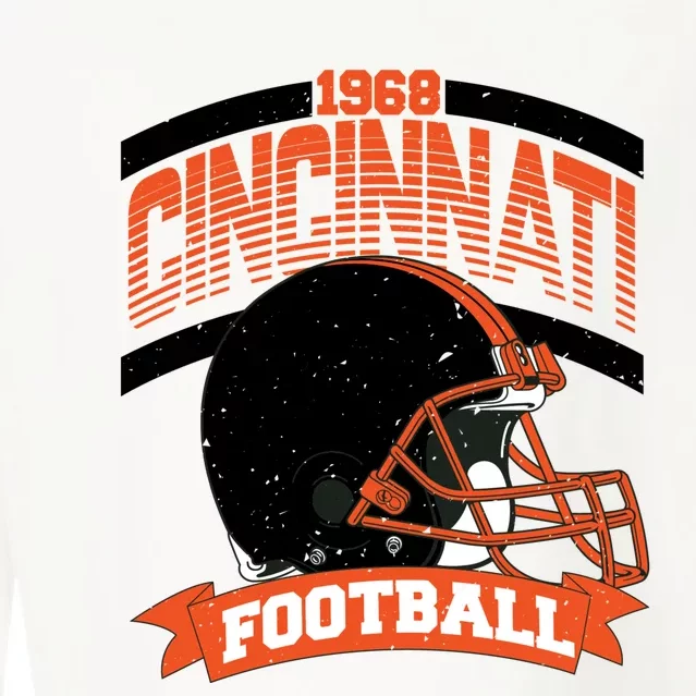 Cincinnati Football Team Supporter Cropped Pullover Crew