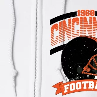 Cincinnati Football Team Supporter Full Zip Hoodie