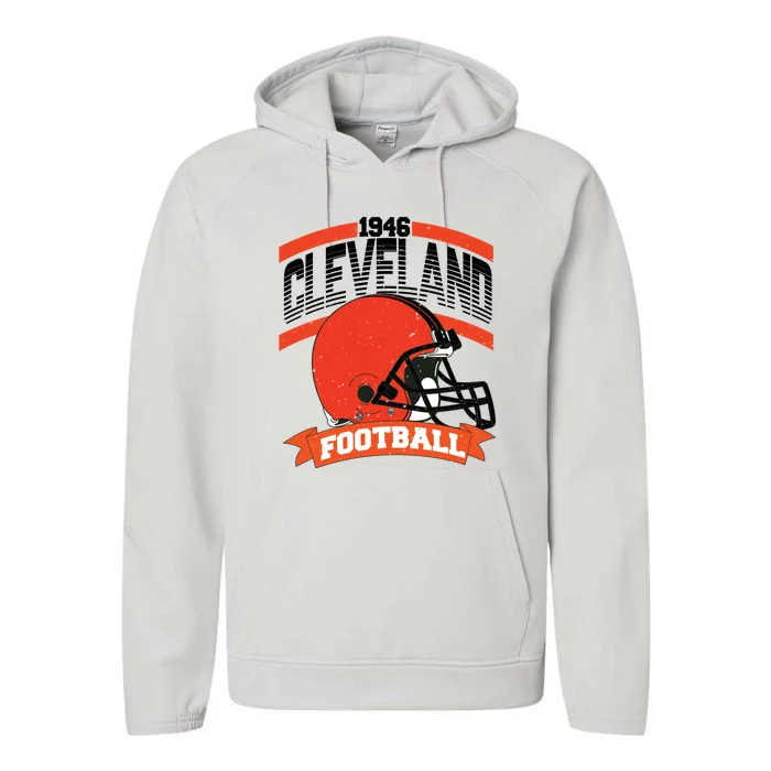 Cleveland Football Team Supporter Performance Fleece Hoodie