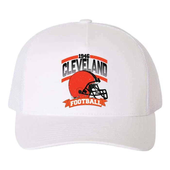 Cleveland Football Team Supporter Yupoong Adult 5-Panel Trucker Hat