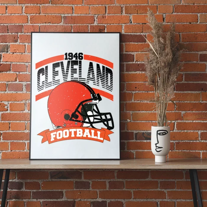 Cleveland Football Team Supporter Poster