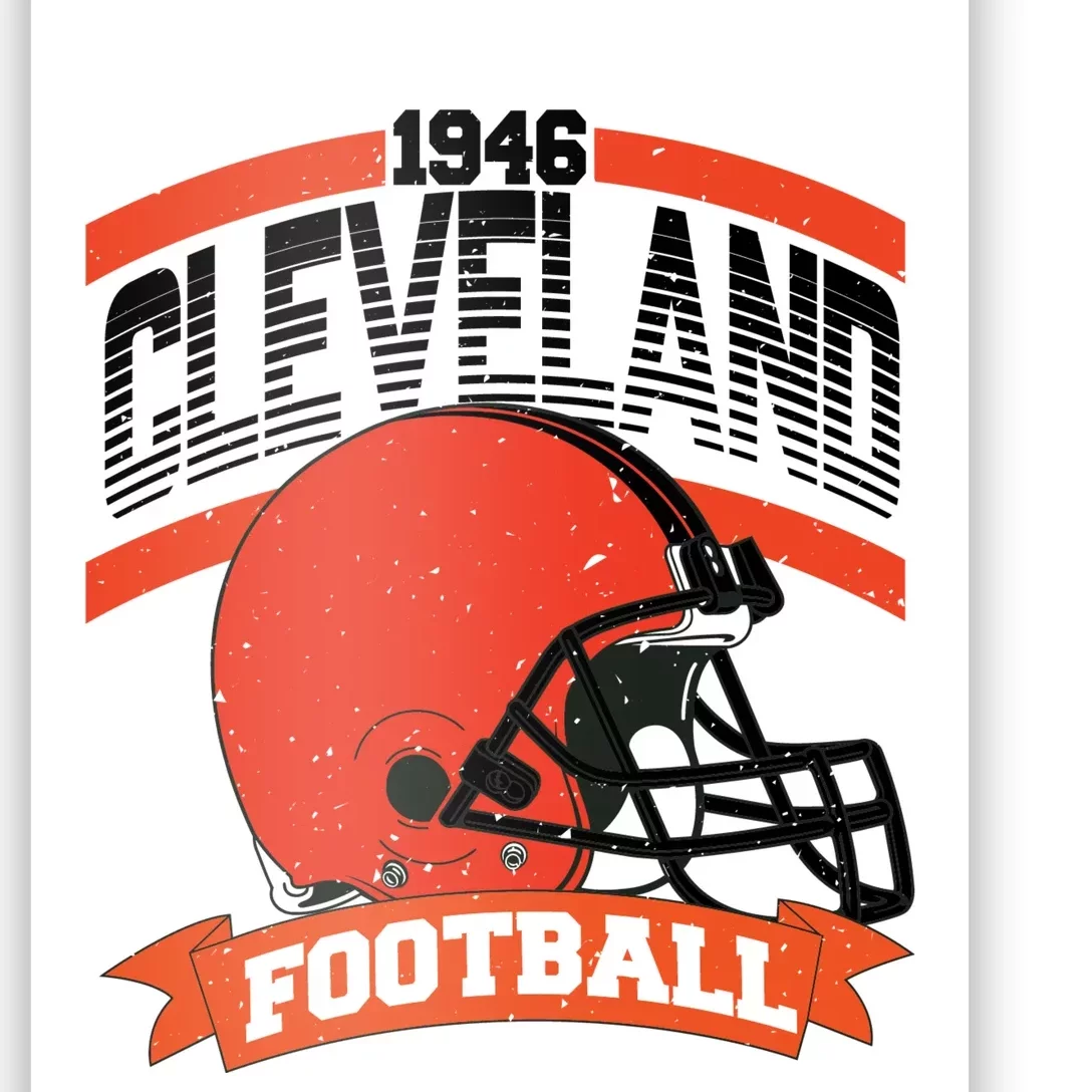 Cleveland Football Team Supporter Poster