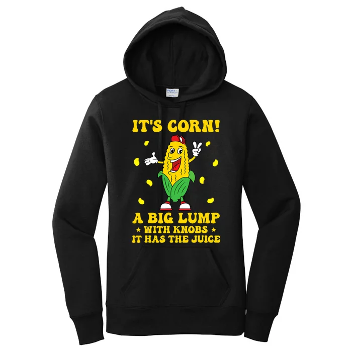 Corn Funny Trendy Design Boys Girls Corn Women's Pullover Hoodie