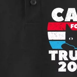 Cats For Trump 2024 Election Dry Zone Grid Performance Polo