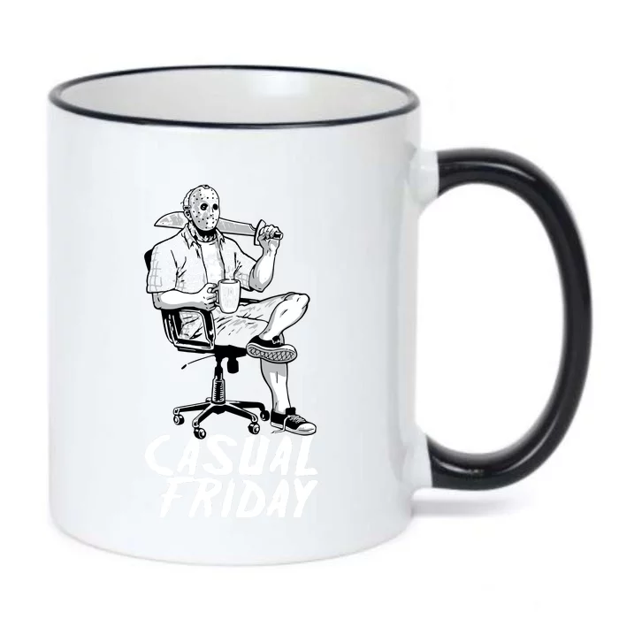 Casual Friday The 13th Black Color Changing Mug