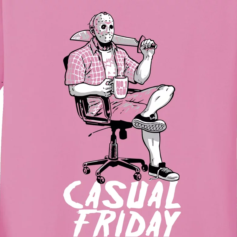 Casual Friday The 13th Kids Long Sleeve Shirt