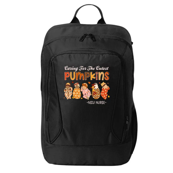 Caring For The Cutest Pumpkins Nicu Nurse Thanksgiving City Backpack