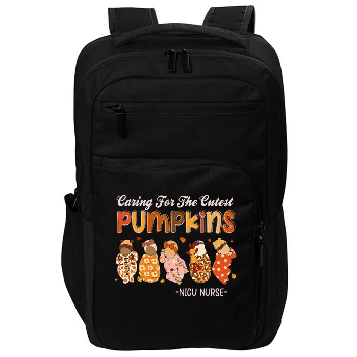 Caring For The Cutest Pumpkins Nicu Nurse Thanksgiving Impact Tech Backpack