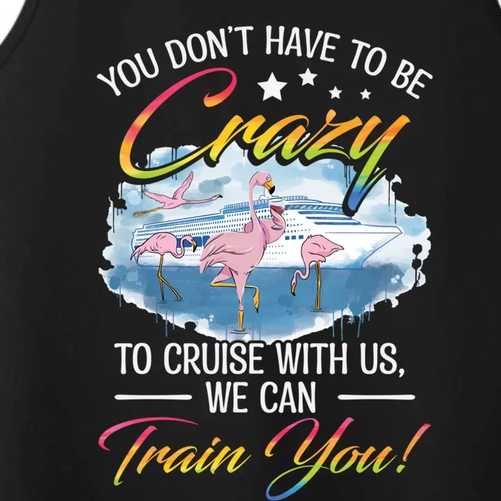 Cruising Friends Trip Cruise Boat Ship Family Jokes Cool Gift Performance Tank