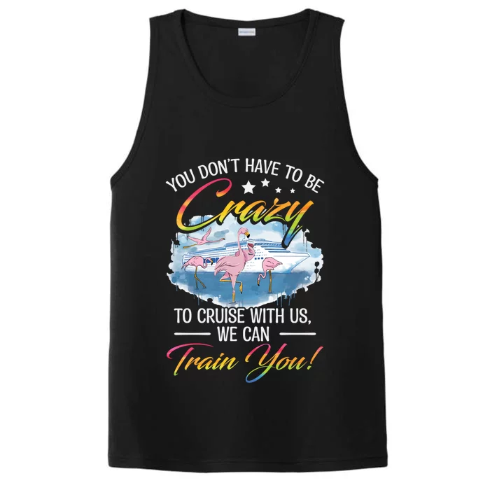 Cruising Friends Trip Cruise Boat Ship Family Jokes Cool Gift Performance Tank