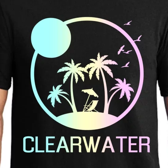 Clearwater Florida Travel Vacation Souvenir Beach Meaningful Gift Pajama Set