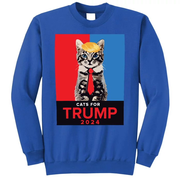 Cats For Trump 2024 Vance Trump 2024 Sweatshirt