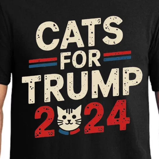 Cats For Trump Funny Election Pajama Set