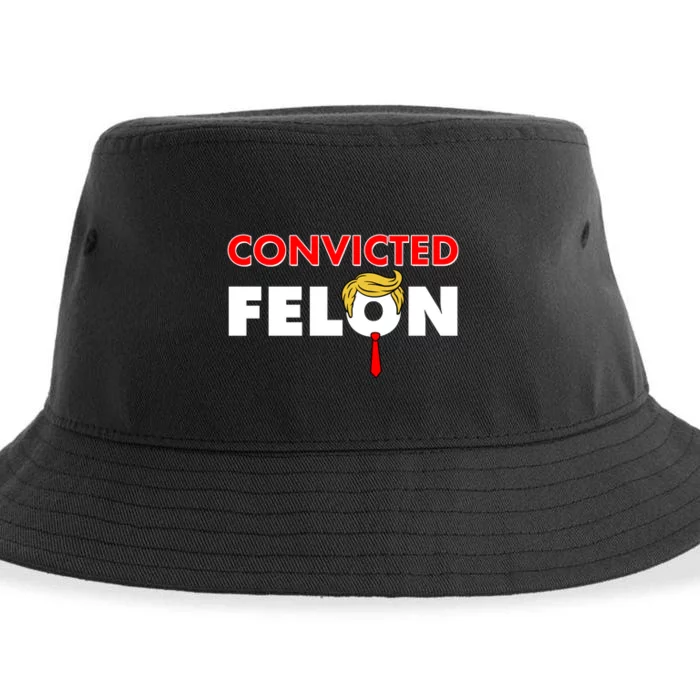 Convicted Felon Trump Sustainable Bucket Hat