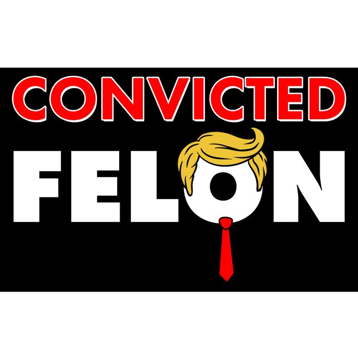 Convicted Felon Trump Bumper Sticker